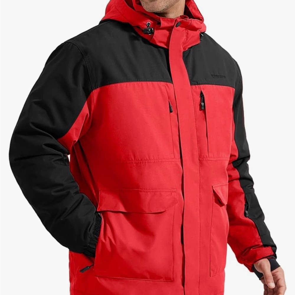 Men Hooded Jacket Size XXXL two in one